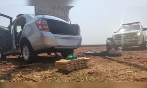 Carro de Apucarana é flagrado com 80 kg de drogas em SP