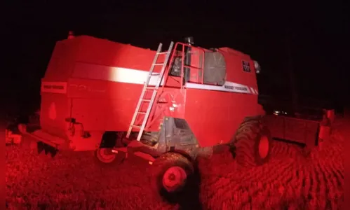 Motociclista morre em colisão com colheitadeira no Paraná