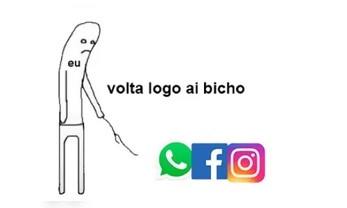 Confira os memes que bombaram com a queda do Facebook