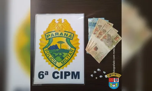 Menor suspeita de tráfico de drogas é encaminhada pela PM
