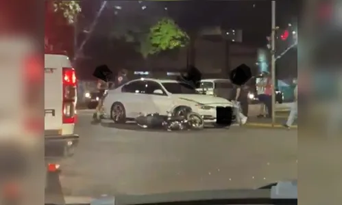 Duas pessoas ficam feridas em acidente na Barra Funda