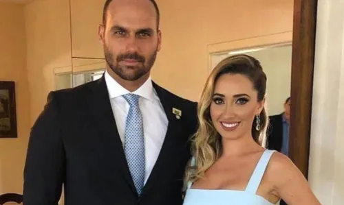 Esposa e filha de Eduardo Bolsonaro estão com covid