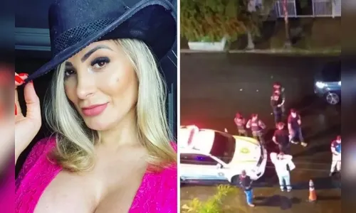 Ex de Andressa Urach vai buscá-la em boate com a polícia