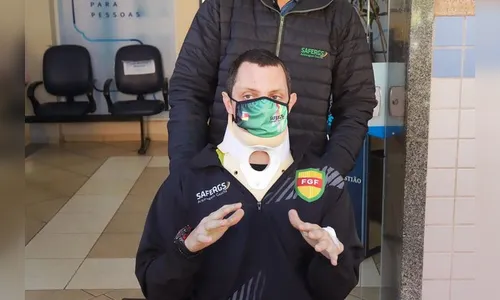 'Foi um grande susto', diz árbitro agredido em partida no RS