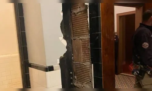 Homem ficou preso por 2 dias dentro de parede nos EUA