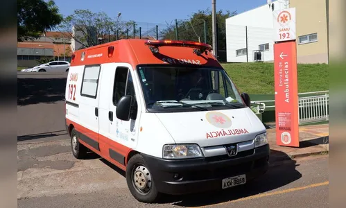 Acidente  entre moto e bicicleta deixa menina ferida