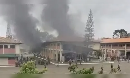 Incêndio é registrado em um dos Pavilhões do 30⁰ BIMec