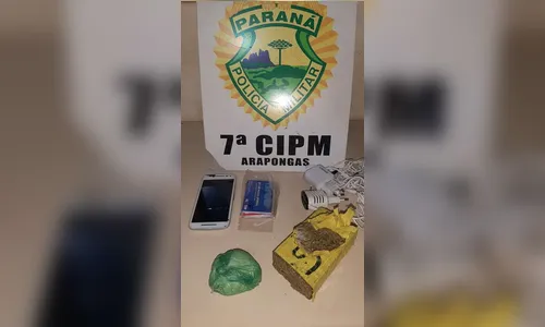 Jovem de Apucarana é preso com drogas em hotel de Arapongas