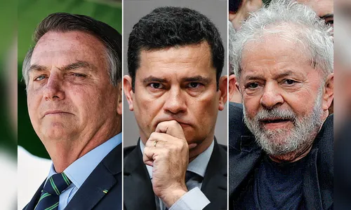 Lula lidera pesquisa, Bolsonaro aparece em 2º e Moro em 3º