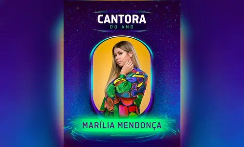 Marília Mendonça é eleita Cantora do Ano no Prêmio Multishow