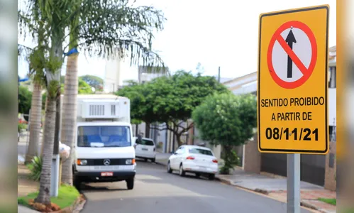 Maringá faz mudança em sentido de rua no Jd. Leblon