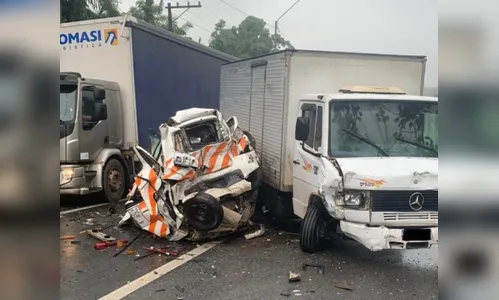 Motorista morre durante engavetamento na rodovia BR-376