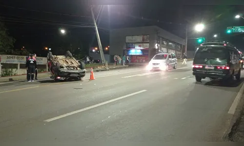 Motorista provoca acidente em Apucarana e foge do local