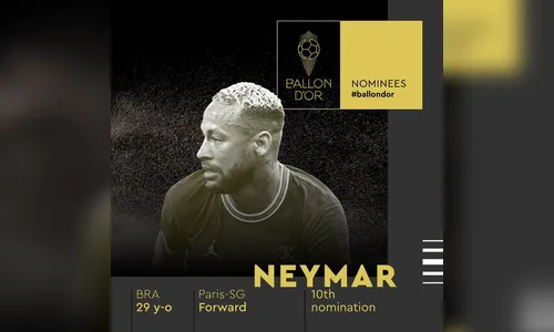 Neymar, Messi e Jorginho estão na final da Bola de Ouro