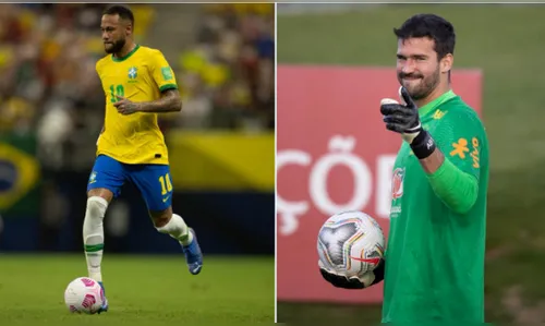 Neymar e Alisson são indicados ao prêmio The Best