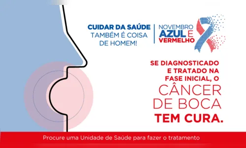 Novembro Vermelho alerta sobre casos de câncer de boca