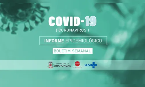 Novo boletim epidemiológico da COVID-19 em Arapongas