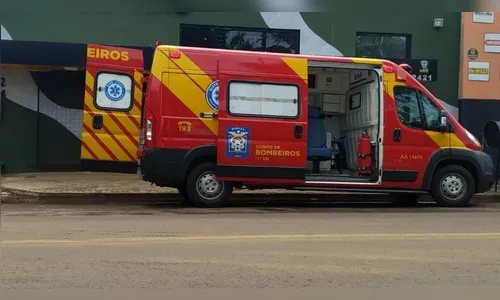 Motociclista fica ferido após queda de moto em Ivaiporã