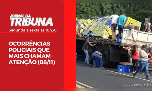 OCORRÊNCIAS POLICIAIS QUE MAIS CHAMAM ATENÇÃO (08/11)