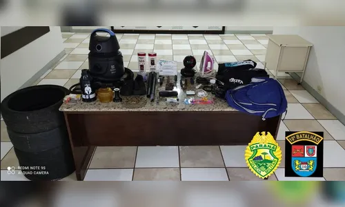 Objetos furtados de casa em Apucarana são recuperados