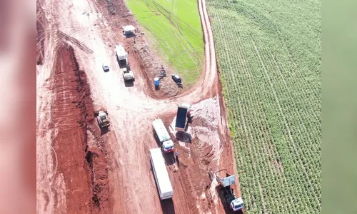 Obras do Contorno de Arapongas estão paralisadas