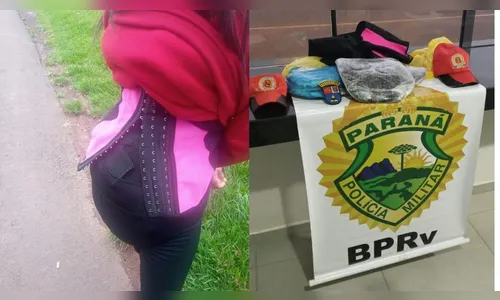 PM apreende adolescente transportando 7 quilos de haxixe