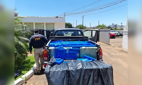PRF apreende mais de meia tonelada de maconha em Maringá