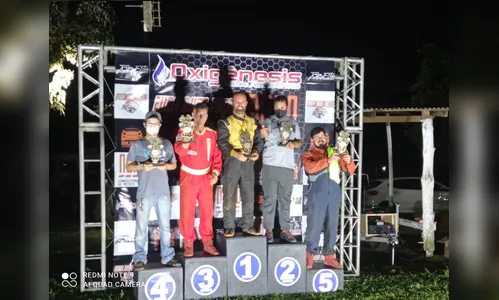 Piloto de Jandaia do Sul assume liderança no Kart Cross