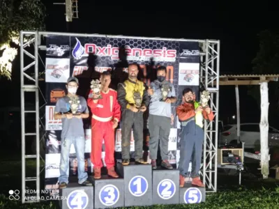 Piloto de Jandaia do Sul assume liderança no Kart Cross