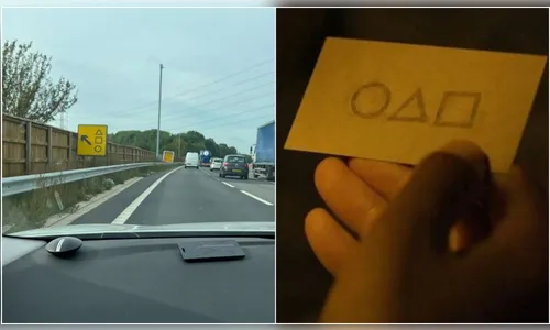 Polícia: Placa em rodovia não indica caminho para 'Round 6'