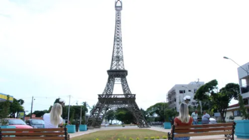 Praça França, em Ivaiporã