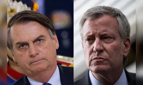 Prefeito de NY pede a Michelle que mande Jair se vacinar