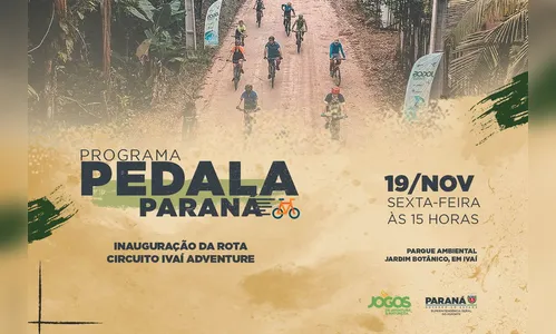 Programa Pedala Paraná inaugura o circuito em Ivaiporã