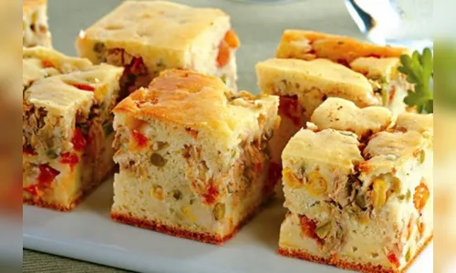 Que tal uma torta de liquidificador para o almoço?