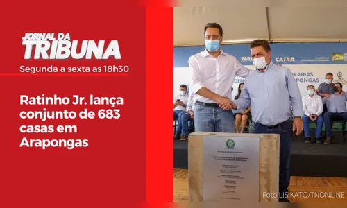 Ratinho Jr. lança conjunto de 683 casas em Arapongas