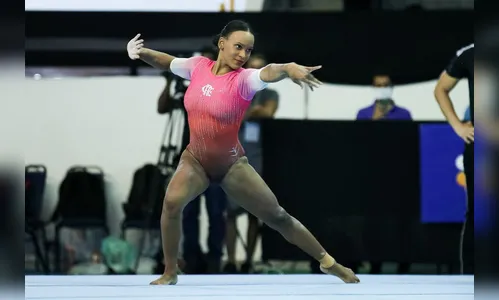 Rebeca Andrade leva dois ouros no Brasileiro de Ginástica