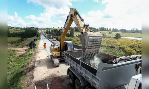 RodoNorte avança em obras na BR-277 durante o fim de semana