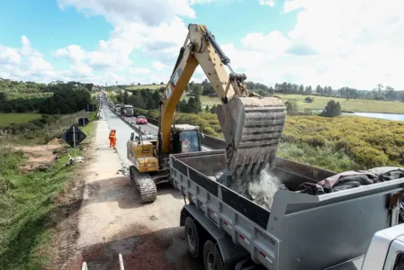 RodoNorte avança em obras na BR-277 durante o fim de semana