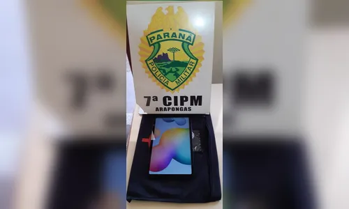 Tablet furtado em Arapongas é devolvido em supermercado