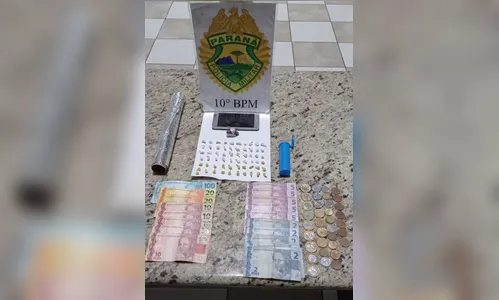 Traficante é preso com mais de 140 porções de crack