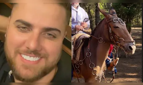 Zé Neto vai do PR até Aparecida do Norte montado em burro