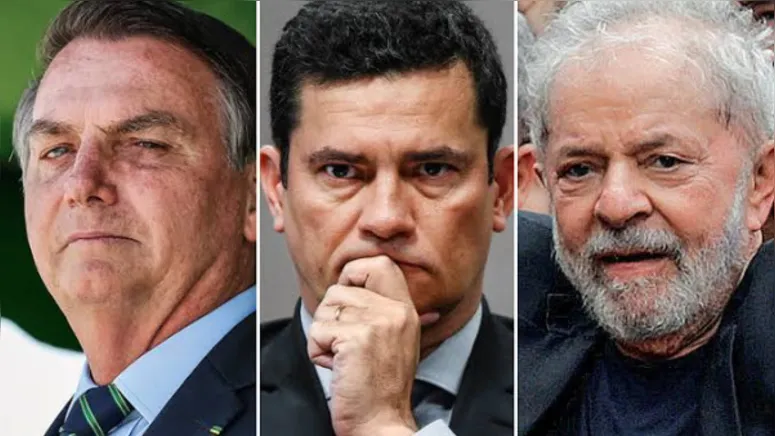 Imagem ilustrativa da notícia Eleições 2022: parada dura: Lula, Bolsonaro e Moro