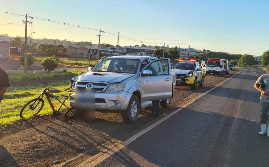 Acidente foi na saída para Lidianópolis / Foto: Polícia Rodoviária de Ubá do Sul,