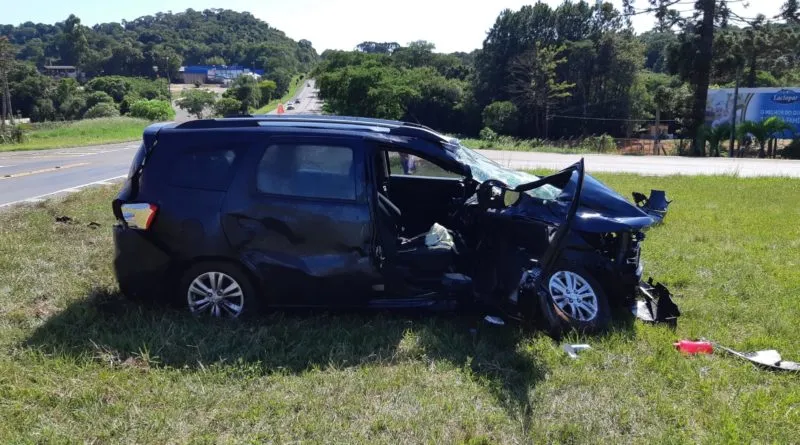 Acidente foi no domingo próximo ao município de Laranjeiras do Sul