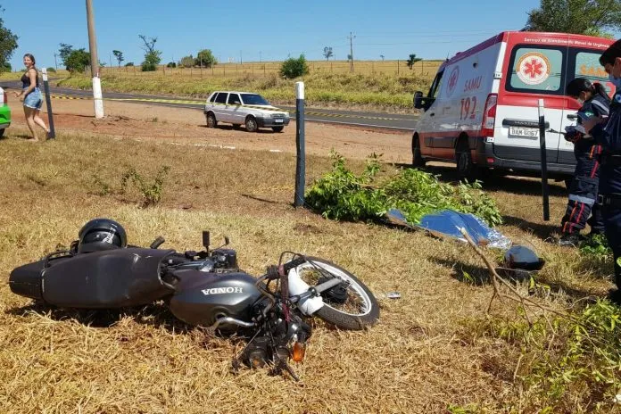 Adolescente de 16 anos morre em acidente com moto na PR-340