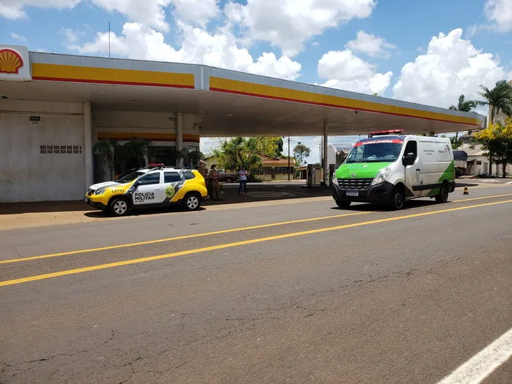 Ambulância da região atropela pedestre em Apucarana