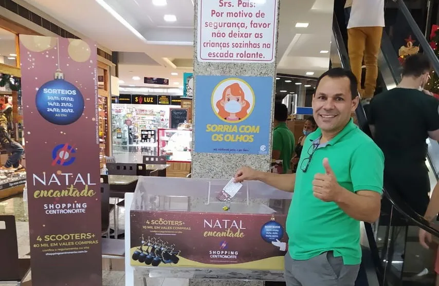 CentroNorte realiza  mais um sorteio da campanha de Natal