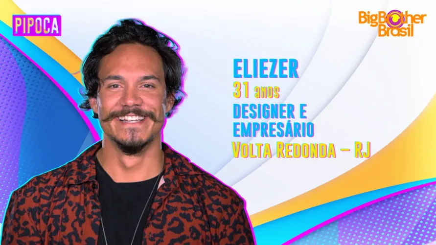 Conheça Eliezer, mais um  participante do BBB22