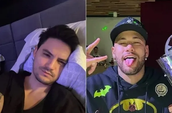 Em live, Felipe Neto diz que Neymar já o ofendeu: 'Me odeia'