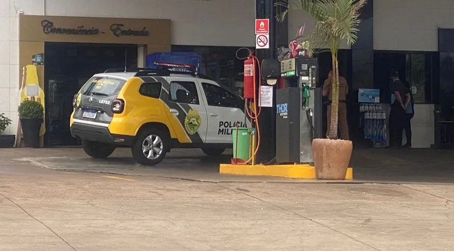 Ladrões roubam posto de combustíveis em Apucarana